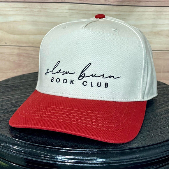 Slow Burn Book Club Natural/Red