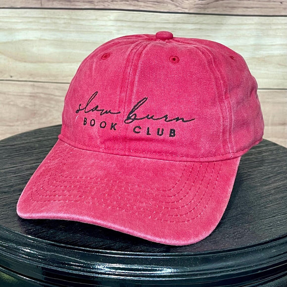 Slow Burn Book Club Washed Red