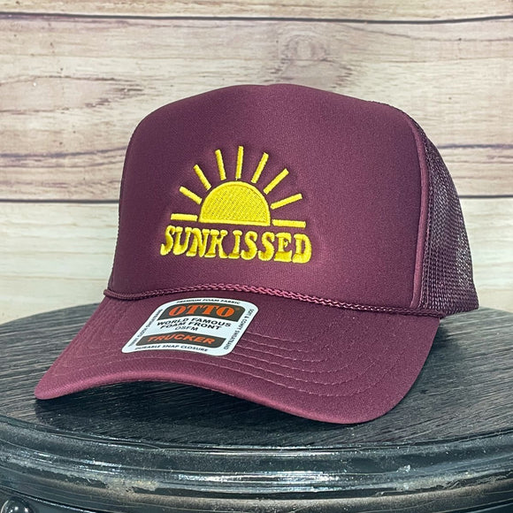 Sunkissed Starburst Foam Maroon