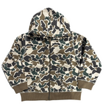 T-78 Brown OSC Toddler Full Zip  - Blank No Design