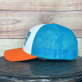 Tanned & Tipsy White/Blue/Orange