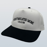 TCF Overstimulated Moms Club White/Black