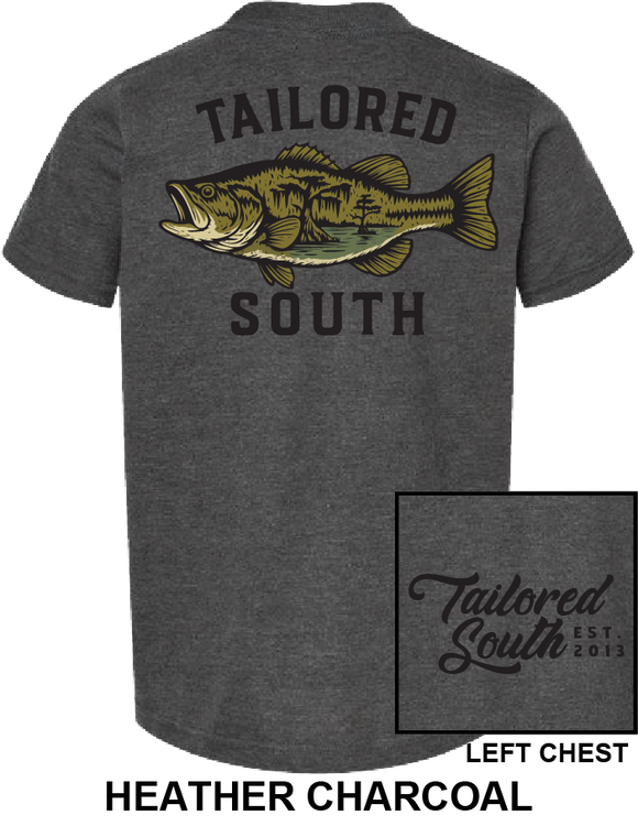 TS027Y - Bass - Heather Charcoal