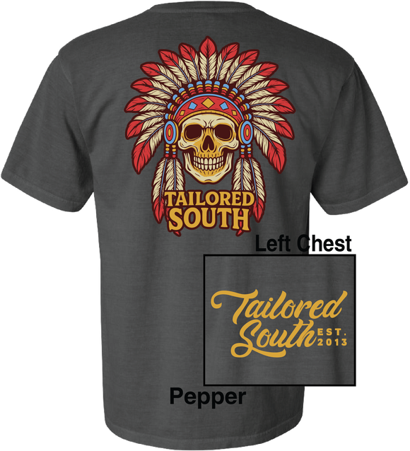TS035 Native Skull Pepper