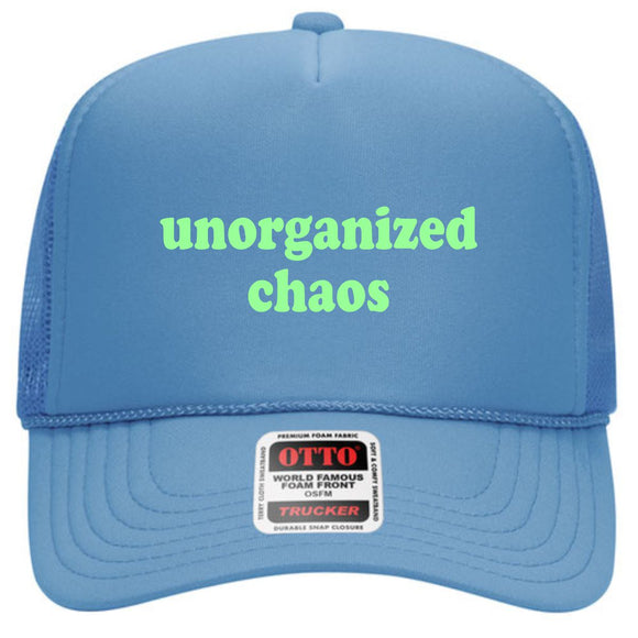 Unorganized Chaos Foam Columbia Blue