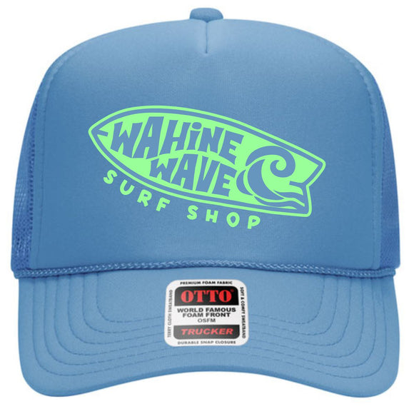 Wahine Wave Surf Foam Columbia Blue