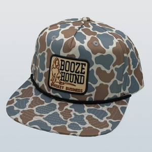 WB008A - 5perf Booze Hound Blue Old School Camo