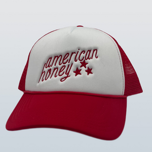 American Honey Foam White/Red