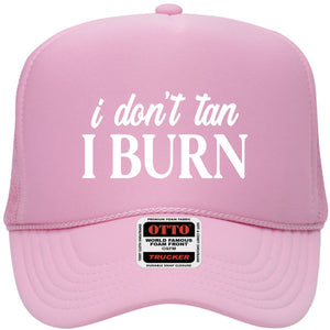 I Burn Foam Pink