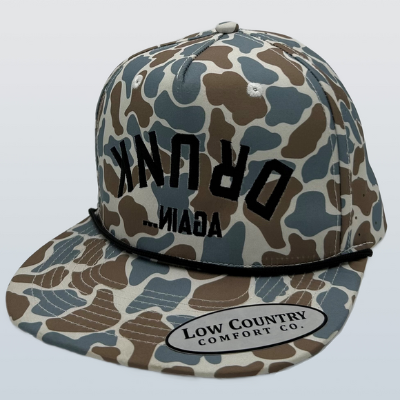 5perf Drunk Again Blue Old School Camo – Riverbed Threads