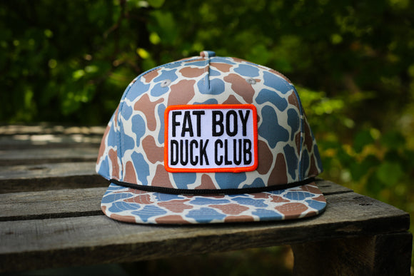 FF013 Fat Boy Duck Club Patch 5perf Blue Camo