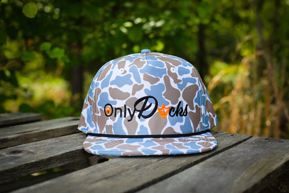 FF014 Only Ducks 5perf Blue Camo