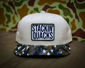 FF017 Stackin Quacks Patch Beige/Camo