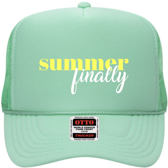 Finally Summer Foam Mint