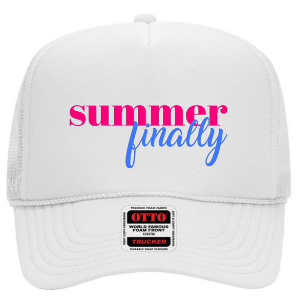 Finally Summer Foam White