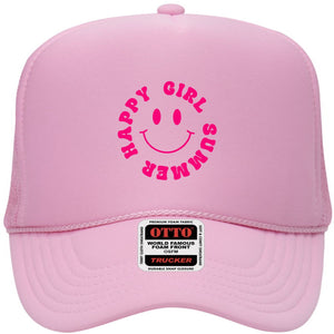 Happy Girl Summer Foam Pink