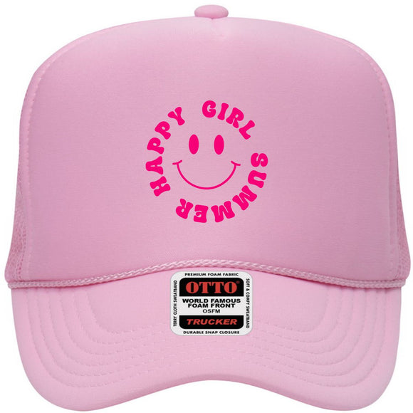 Happy Girl Summer Foam Pink