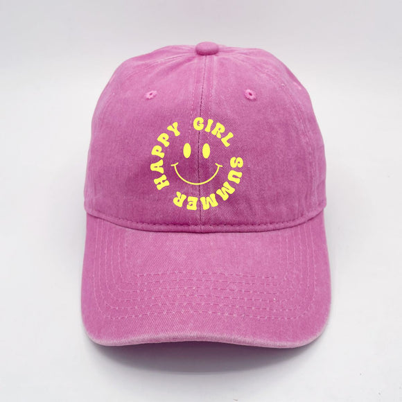 Happy Girl Summer Hot Pink