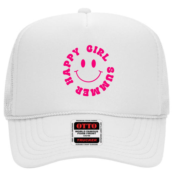 Happy Girl Summer Foam White