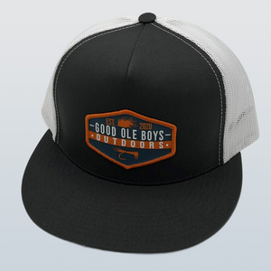 GOB 5Panel Fly Patch Charcoal/White