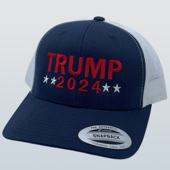 Trump 2024 Navy/White