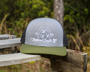 TS135 Tracks Heather/Olive/Black