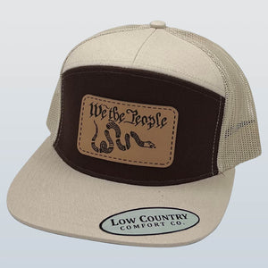 We the People Patch 7P Tan/Brown/Tan