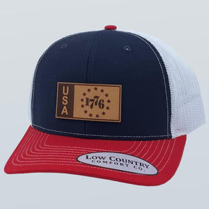 Freedom Series 1776 Patch Navy/White/Red Hat