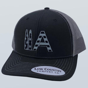 2A Black/Charcoal Hat