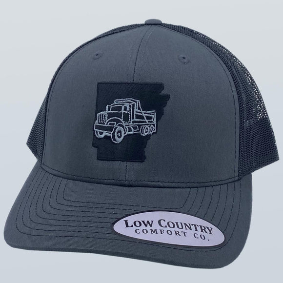 Arkansas Dump Truck Charcoal/Black Hat