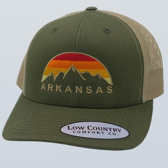 Arkansas Mountain Skyline Moss/Khaki Hat