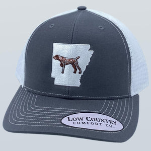 Arkansas Pointer Charcoal/White Hat