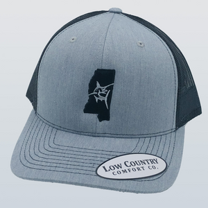 Mississippi Marlin Heather/Black Hat