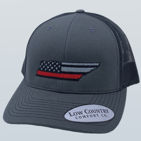 Tennessee Red Line Charcoal/Black Hat
