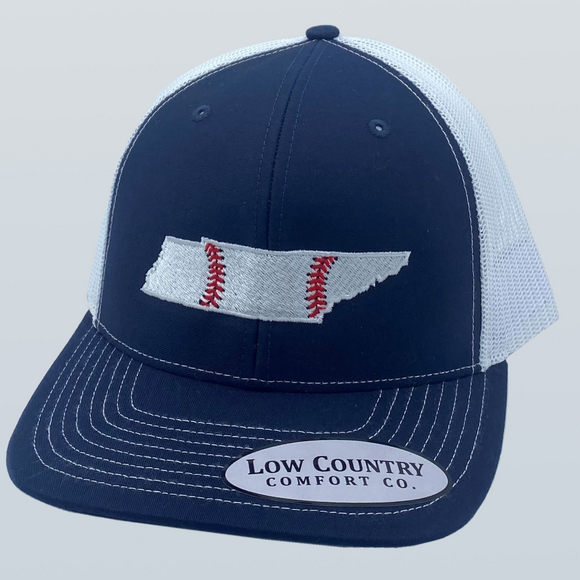 Tennessee Baseball Navy/White Hat
