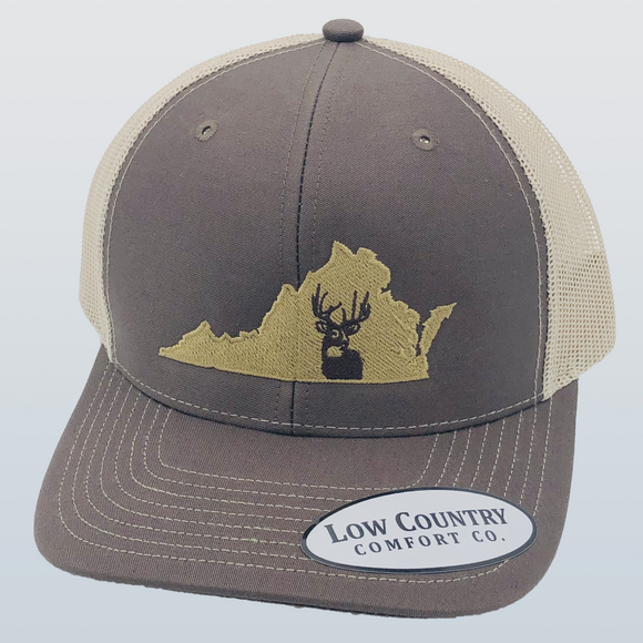 Virginia Deer Brown/Khaki Hat