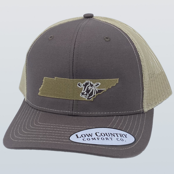 Tennessee Cow Brown/Khaki Hat