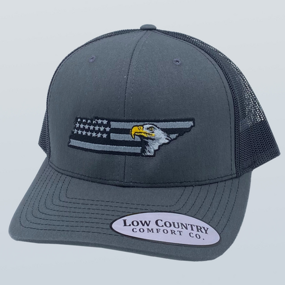 Tennessee Usa Eagle Charcoal/Black Hat