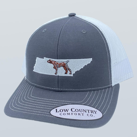 Tennessee Pointer Charcoal/White Hat
