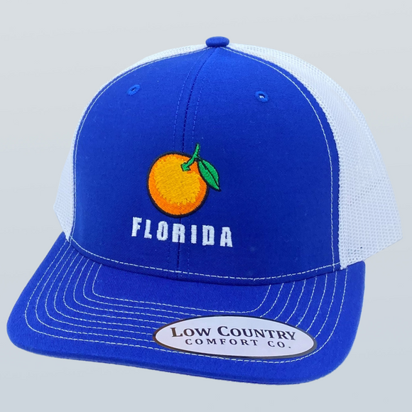 Florida Orange 3 Royal/White Hat