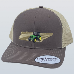 Tennessee Tractor Green Brown/Khaki Hat