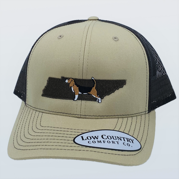 Tennessee Beagle Khaki/Brown Hat – Riverbed Threads