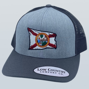 Florida Wavy FLag Heather/Charcoal/Black Hat