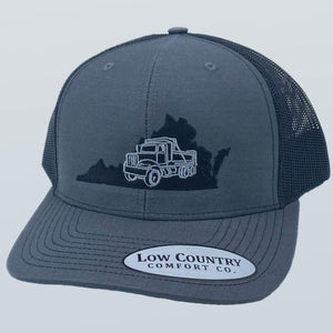 Virginia Dump Truck Charcoal/Black Hat