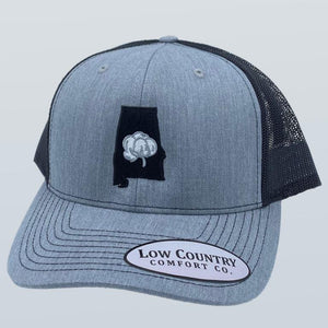 Alabama Cotton Heather/Black Hat