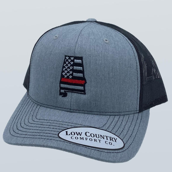 Alabama Blue Line Charcoal/Black Hat