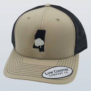 Mississippi Cotton Khaki/Brown Hat
