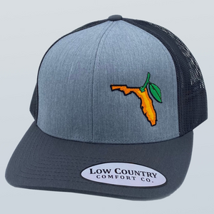 Florida Orange 2 Heather/Charcoal/Black Hat