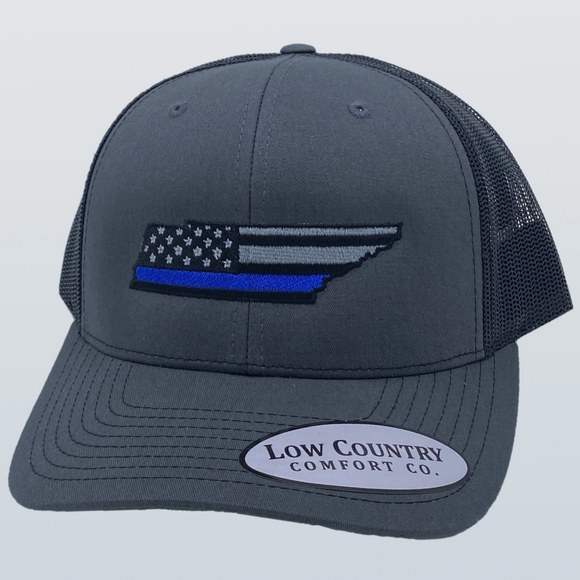 Tennessee Blue Line Charcoal/Black Hat
