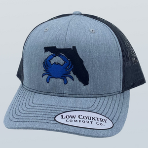 Florida Crab Heather/Black Hat